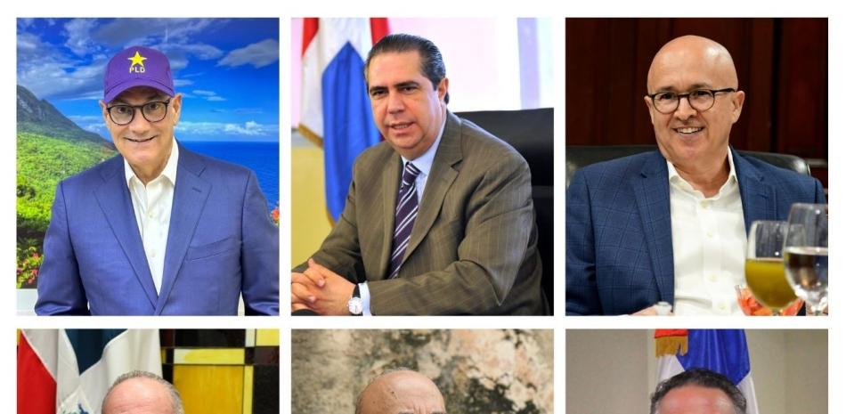 PLD presenta lista de ocho aspirantes a candidato presidencial